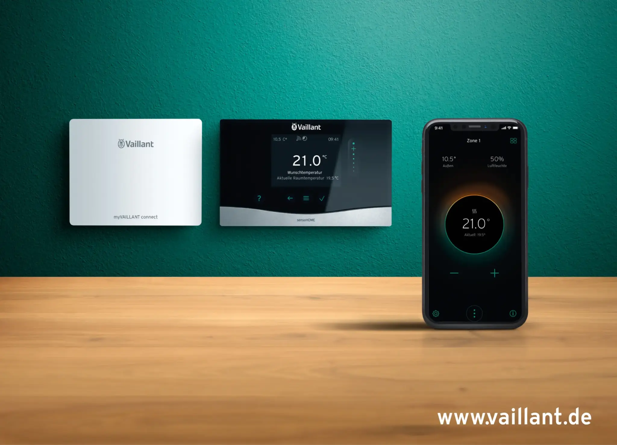 myVAILLANT connect, sensoCOMFORT, myVAILLANT App